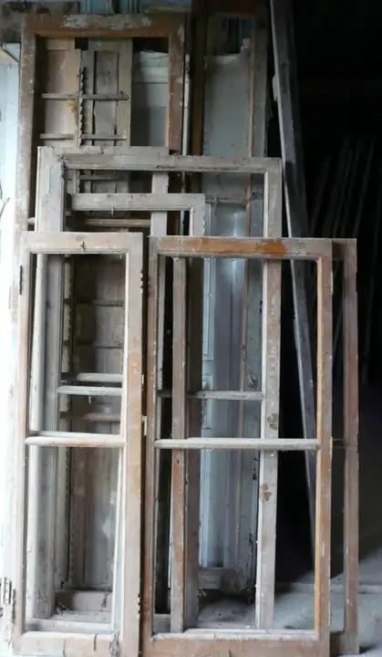 Lot de portes vitrées de magasin