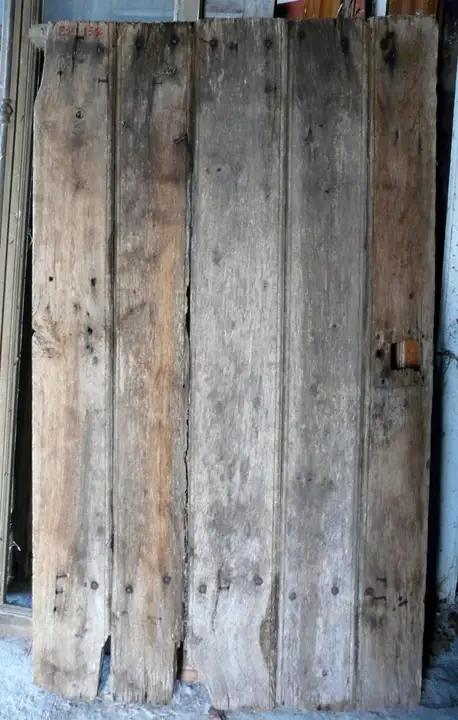 Porte rustique en chene