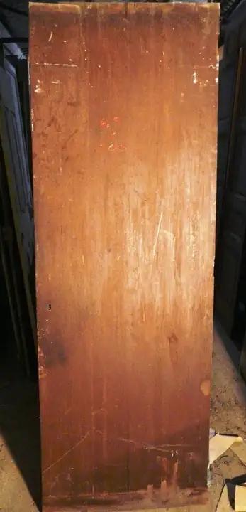 Porte de grenier en bois