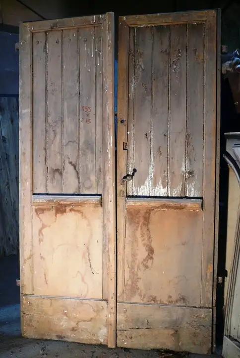 Porte de communication en bois