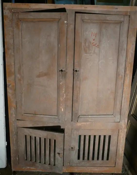 Placard à 4 portes pour potager