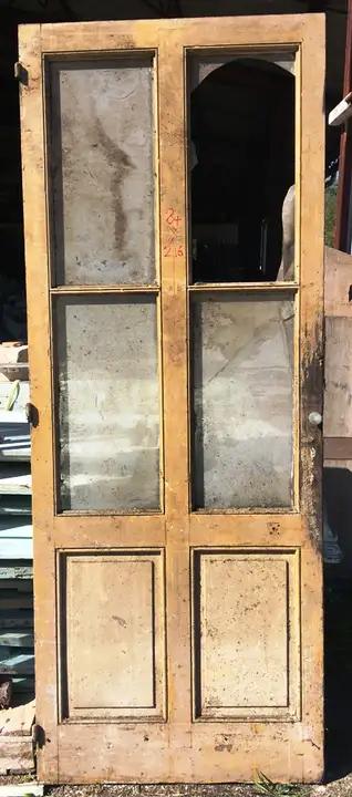 Porte vitrée ancienne