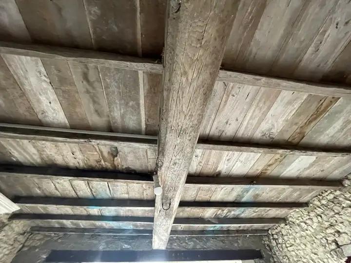 20m² de plancher ancien en chêne et peuplier