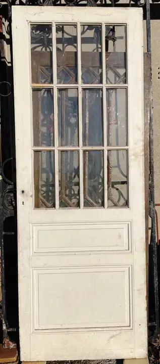 Porte vitrée ancienne