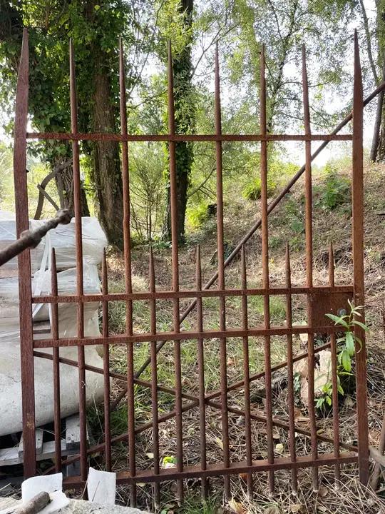 Portillon de jardin en