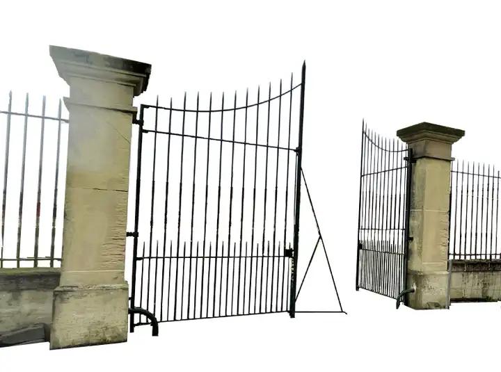Piliers d'entrée d'une proprieté de Gironde