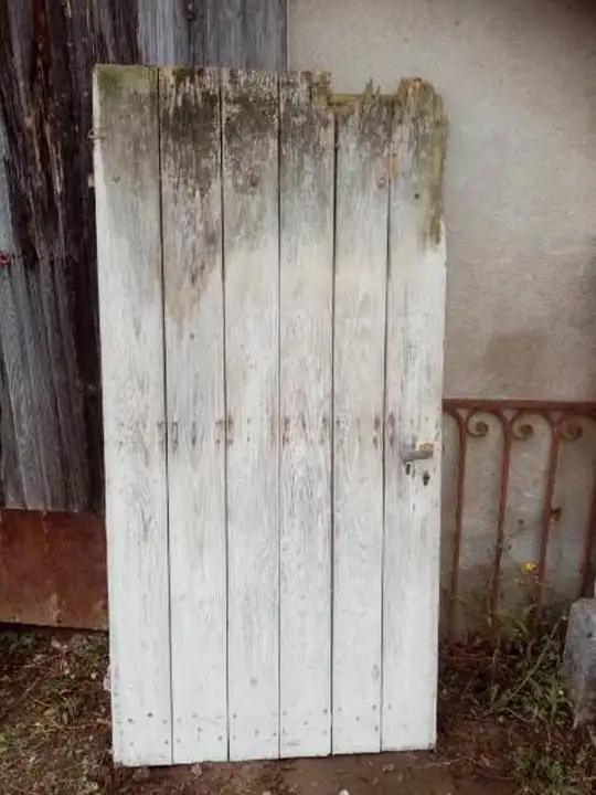 Porte ancienne de grange