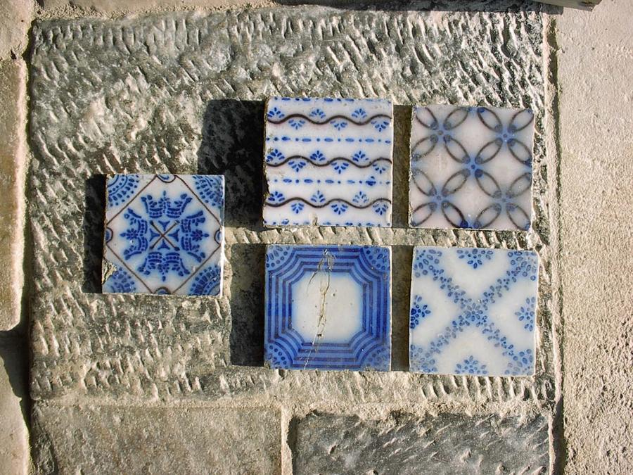 carrelage ancien en faience