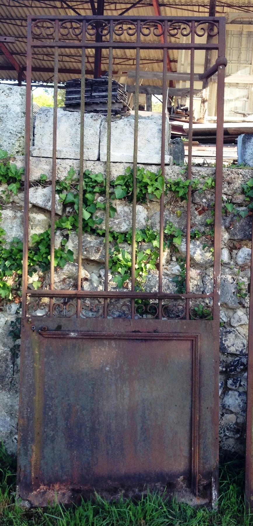 Portillon en fer forgé