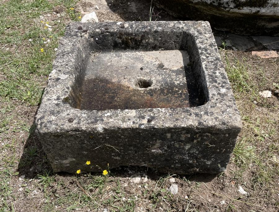Evier plat ancien